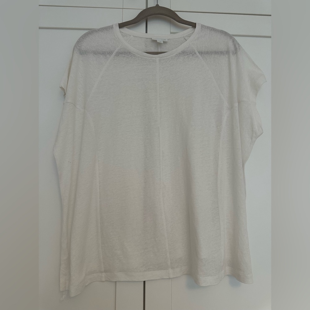 J.Jill linen blend top size M color white